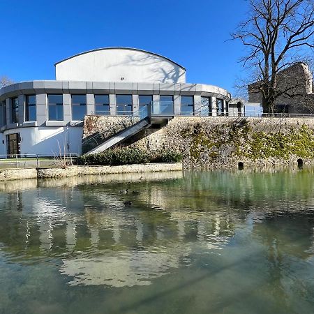 Zentrale Ferienwohnung Bad Lippspringe Buitenkant foto