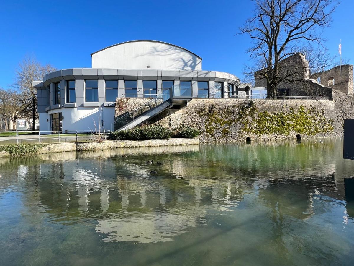 Zentrale Ferienwohnung Bad Lippspringe Buitenkant foto