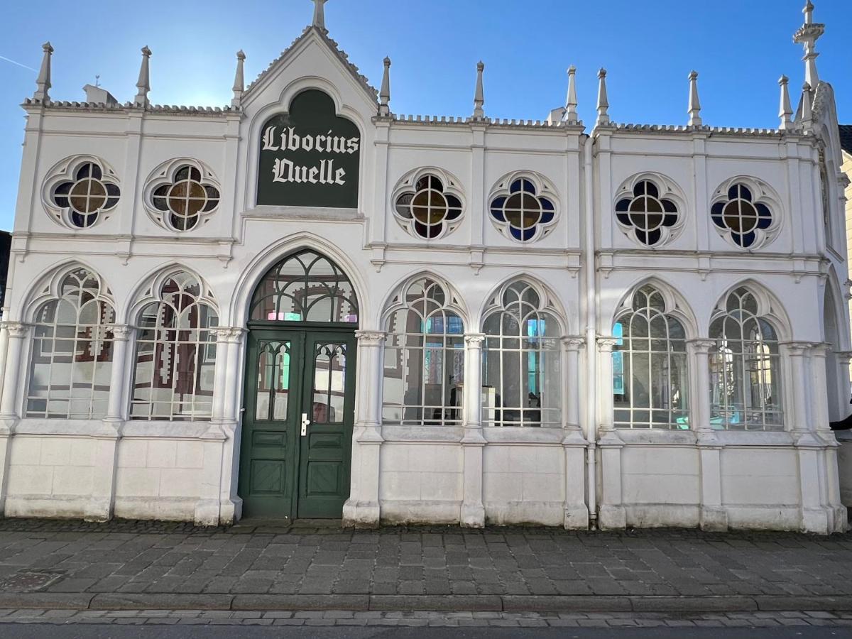 Zentrale Ferienwohnung Bad Lippspringe Buitenkant foto