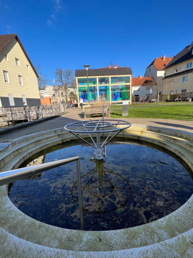 Zentrale Ferienwohnung Bad Lippspringe Buitenkant foto